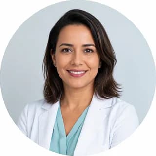 Retrato ilustrativo de uma médica